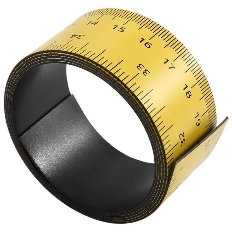 Fita Métrica com Ímãs  para Medição Precisa de Comprimento em Polegadas e Centímetros ideal para riscar tubos