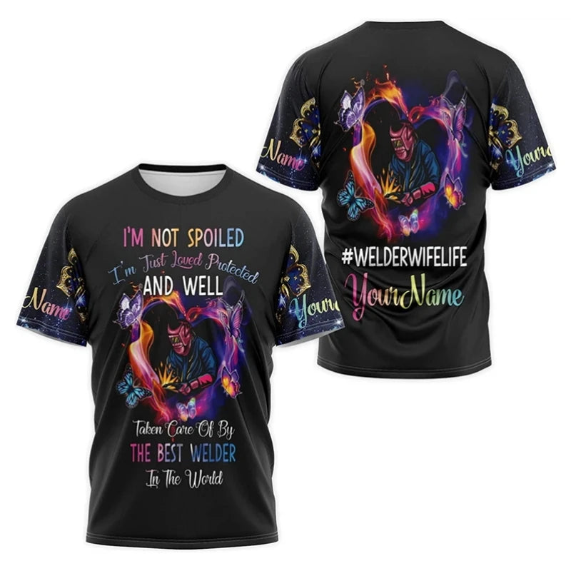 CAMISETAS PARA SOLDADORES E AMANTES DA PROFISSÃO