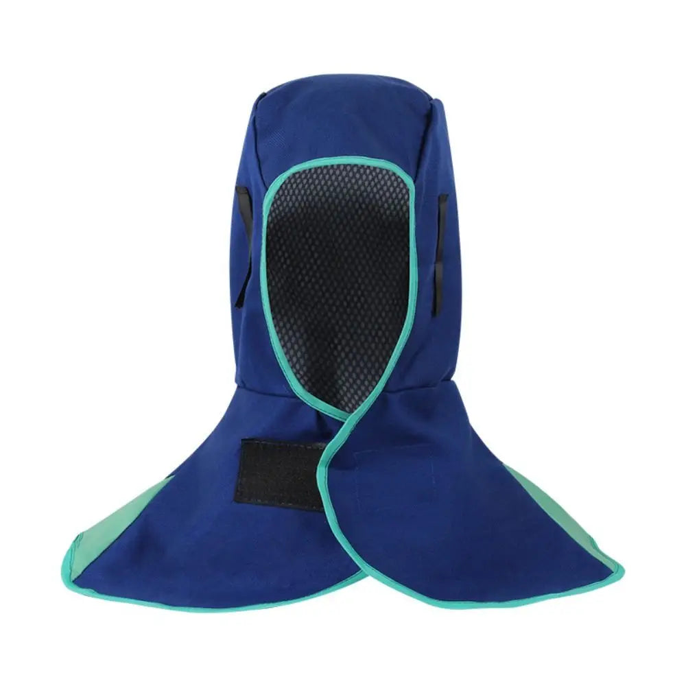 Capuz de soldagem lavável com proteção total: respirável, resistente a queimaduras, à prova de fogo e retardante de chama;